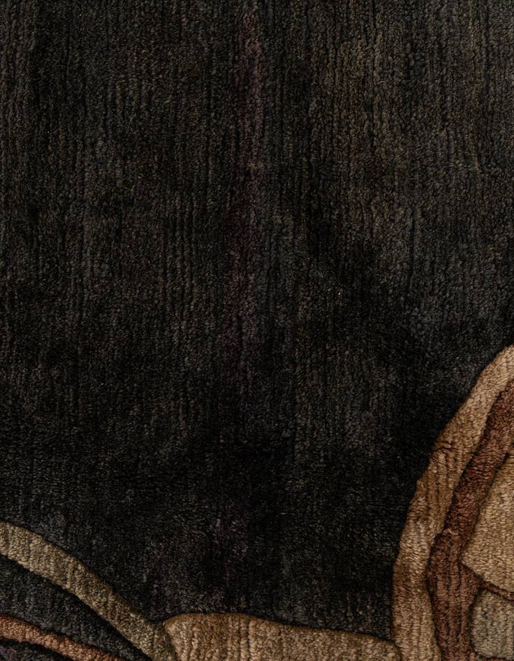 Detail image of  8' 3 x 9' 6  Hand Knotted Tibet Wool Rug