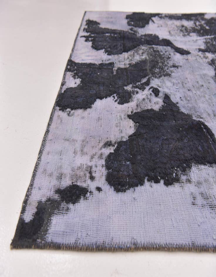 Detail image of  5' 4 x 7' 9  Hand Knotted Ultra Vintage Persian Wool Rug