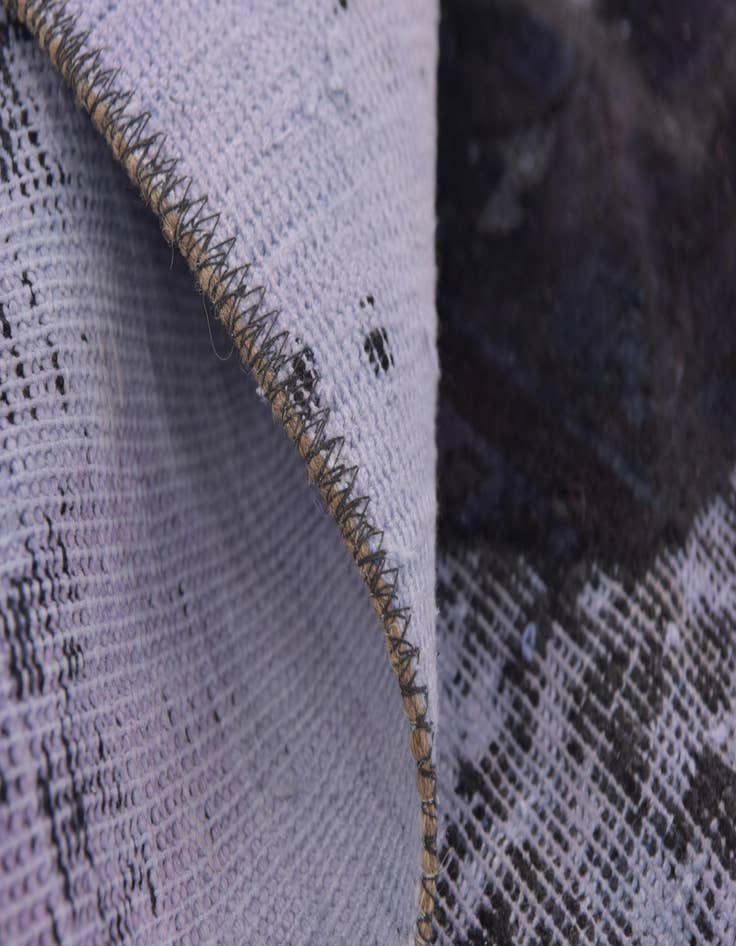 Detail image of  5' 4 x 7' 9  Hand Knotted Ultra Vintage Persian Wool Rug