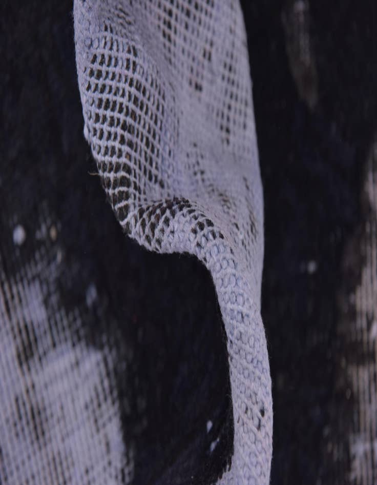 Detail image of  5' 4 x 7' 9  Hand Knotted Ultra Vintage Persian Wool Rug