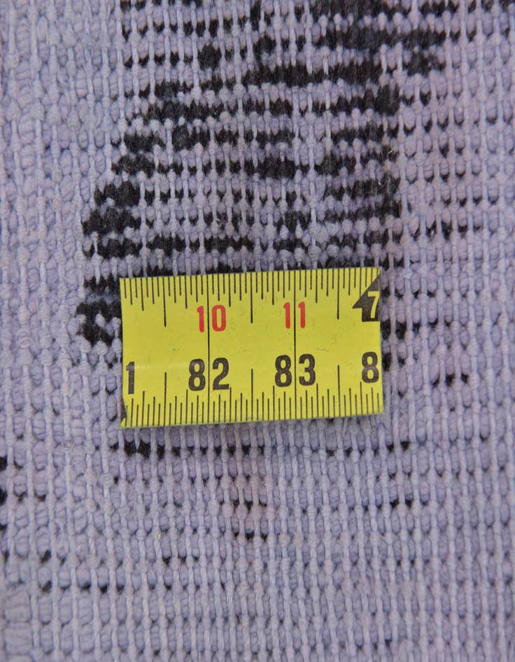 Detail image of  5' 4 x 7' 9  Hand Knotted Ultra Vintage Persian Wool Rug