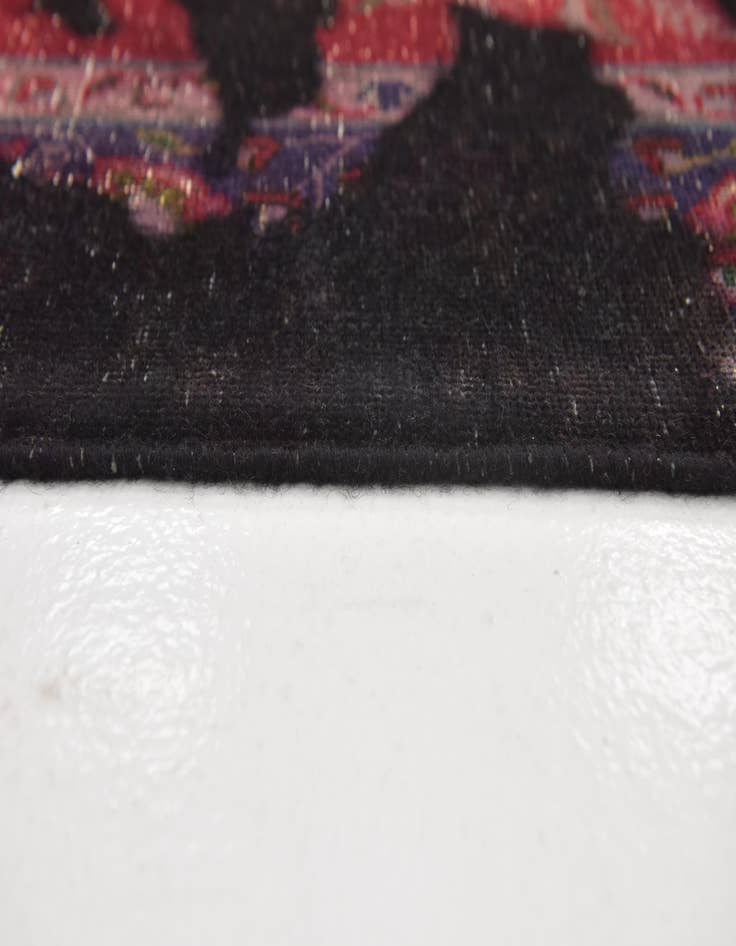 Detail image of  4' 8 x 6' 5  Hand Knotted Ultra Vintage Persian Wool Rug