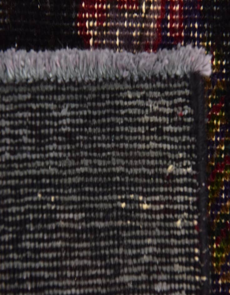 Detail image of  4' 8 x 6' 5  Hand Knotted Ultra Vintage Persian Wool Rug