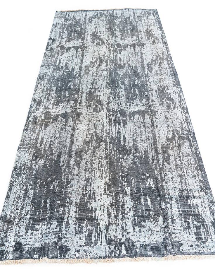 Detail image of  6' 4 x 8' 10  Hand Knotted Ultra Vintage Persian Wool Rug