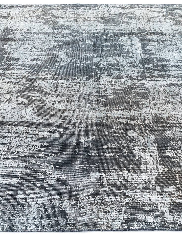 Detail image of  6' 4 x 8' 10  Hand Knotted Ultra Vintage Persian Wool Rug