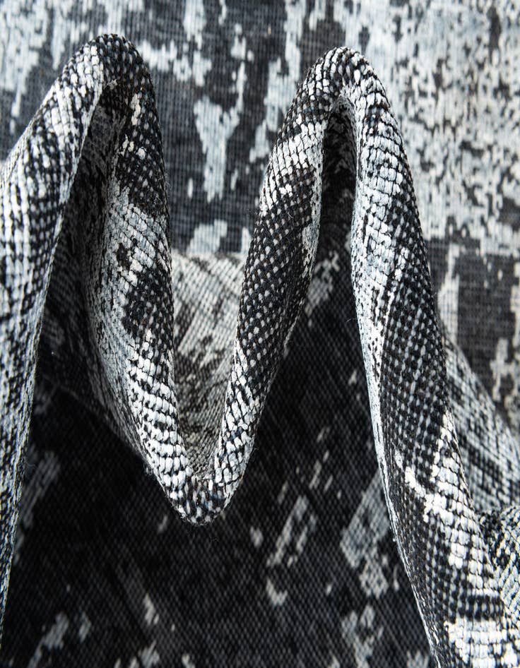 Detail image of  6' 4 x 8' 10  Hand Knotted Ultra Vintage Persian Wool Rug