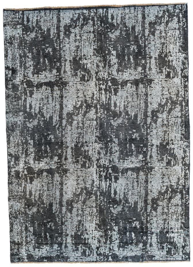 6' 4 x 8' 10 Hand Knotted Ultra Vintage Persian W...
