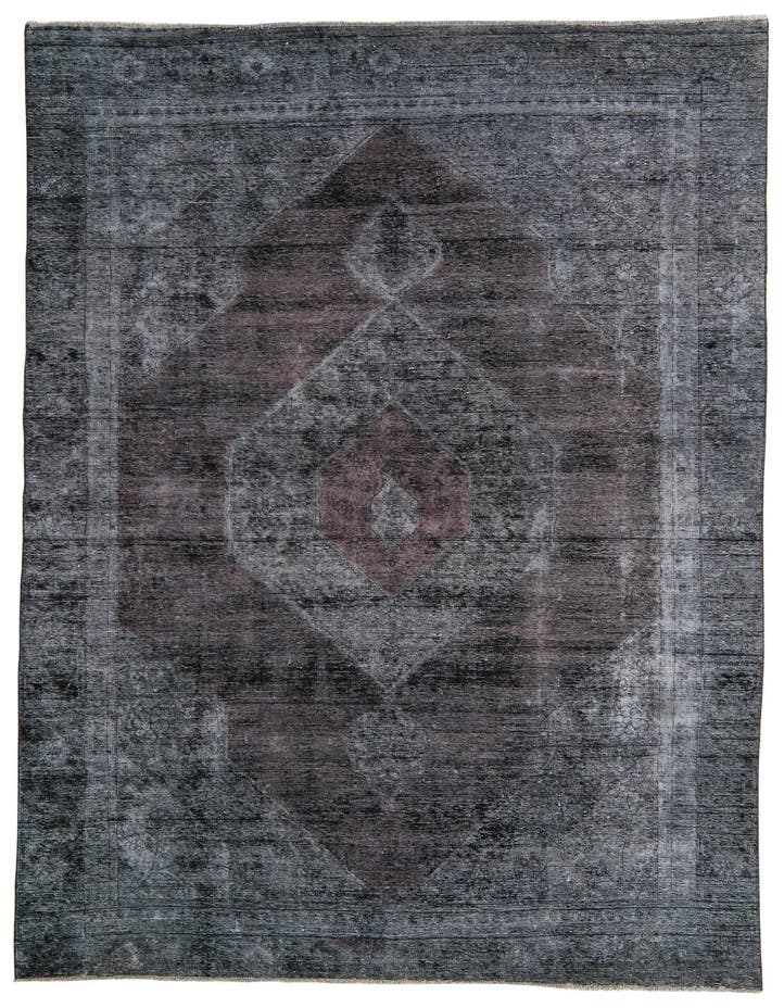  7' 5 x 10' 5  Hand Knotted Ultra Vintage Persian W...