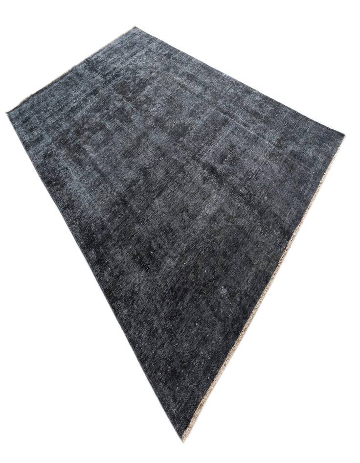 Detail image of  6' 5 x 10'  Hand Knotted Ultra Vintage Persian Wool Rug