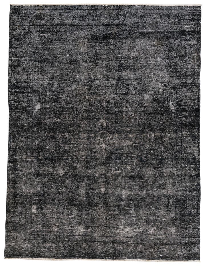  6' 1 x 9' 3  Hand Knotted Ultra Vintage Persian W...