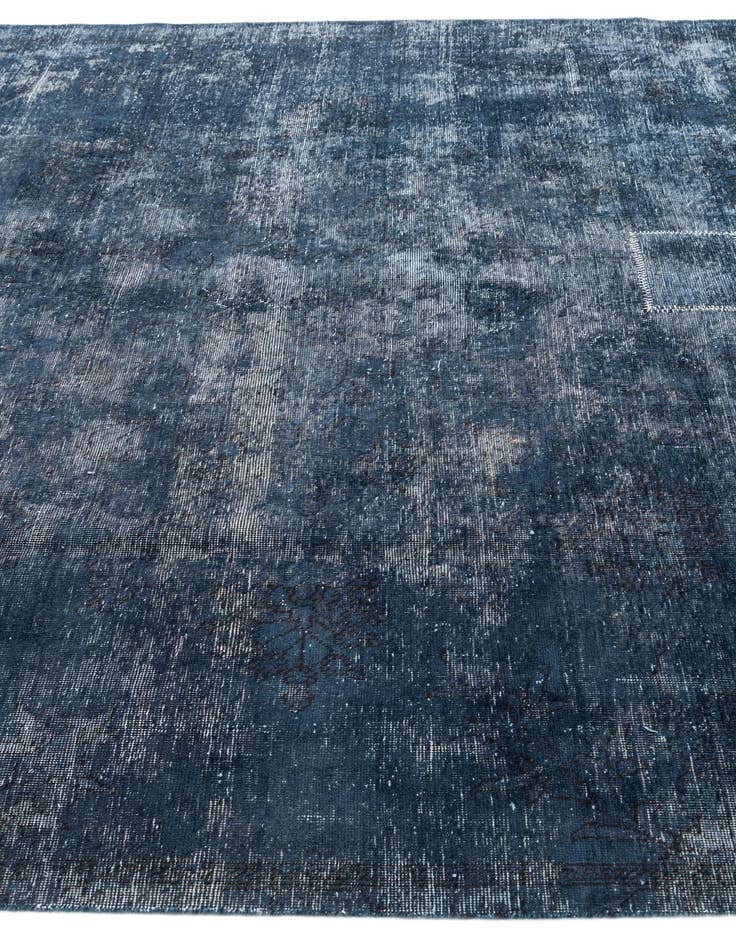 Detail image of  7' 7 x 11' 4  Hand Knotted Ultra Vintage Persian Wool Rug