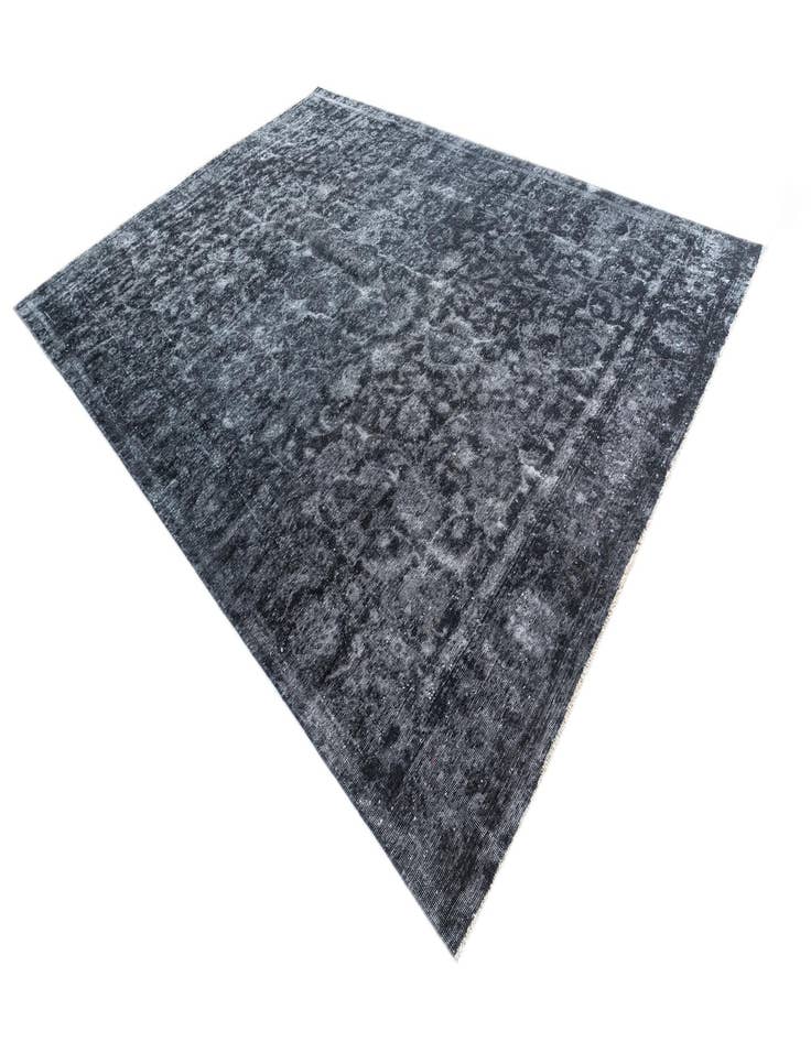 Detail image of  8' x 11'  Hand Knotted Ultra Vintage Persian Wool Rug