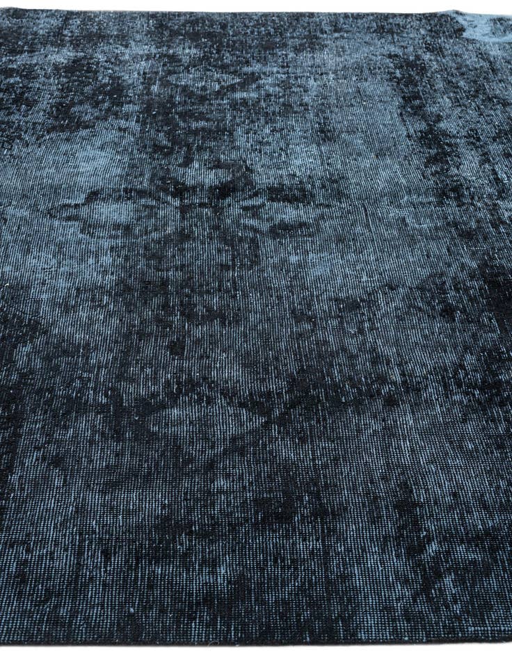 Detail image of  6' 7 x 10' 4  Hand Knotted Ultra Vintage Persian Wool Rug