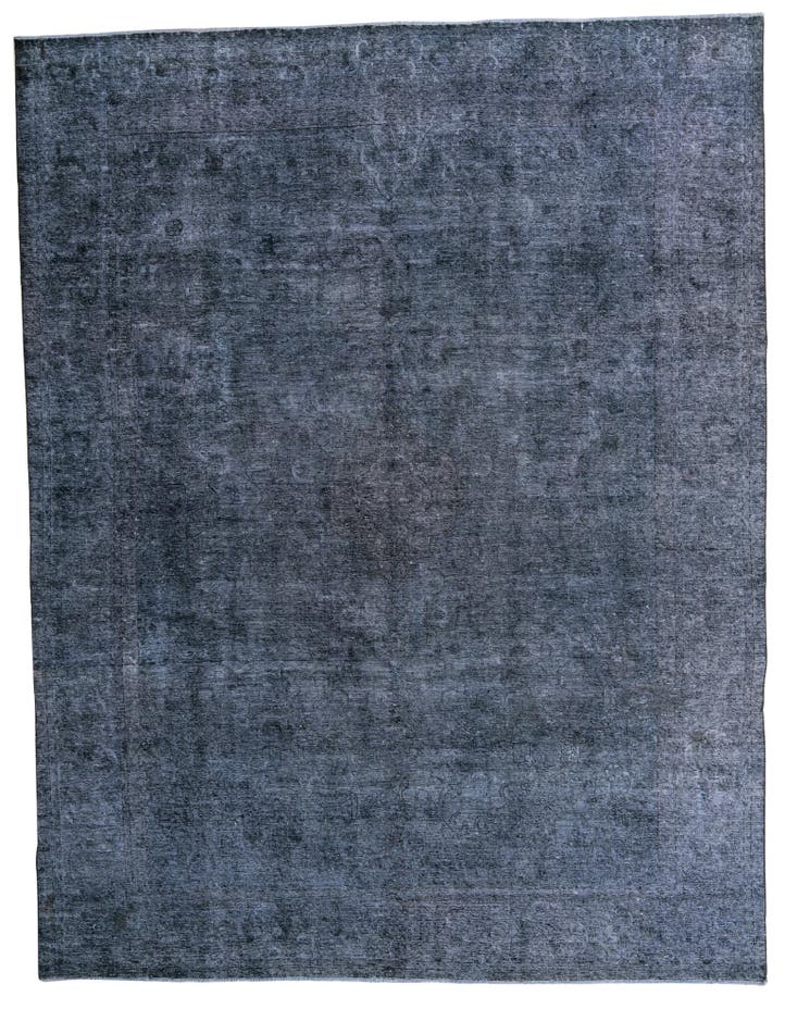  9' 3 x 12' 1  Hand Knotted Ultra Vintage Persian W...