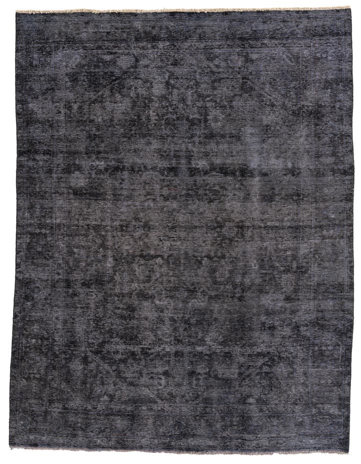  6' 2 x 9' 6  Hand Knotted Ultra Vintage Persian W...