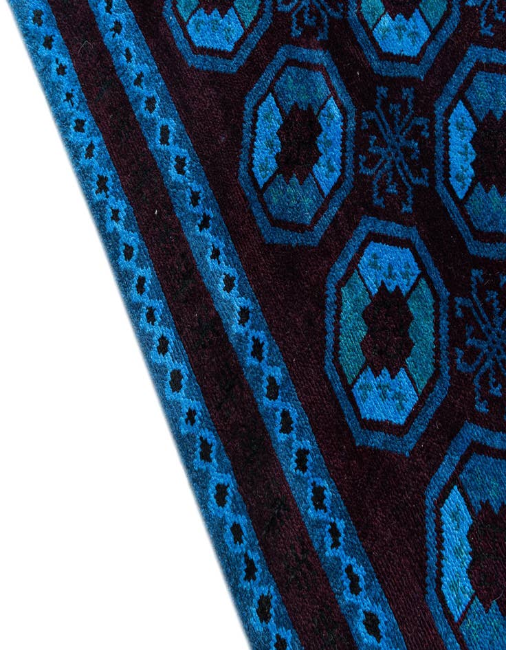 Detail image of  6' 2 x 9' 4  Hand Knotted Ultra Vintage Wool Rug