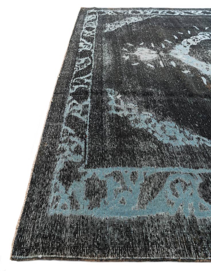 Detail image of  8' 4 x 11'  Hand Knotted Ultra Vintage Persian Wool Rug