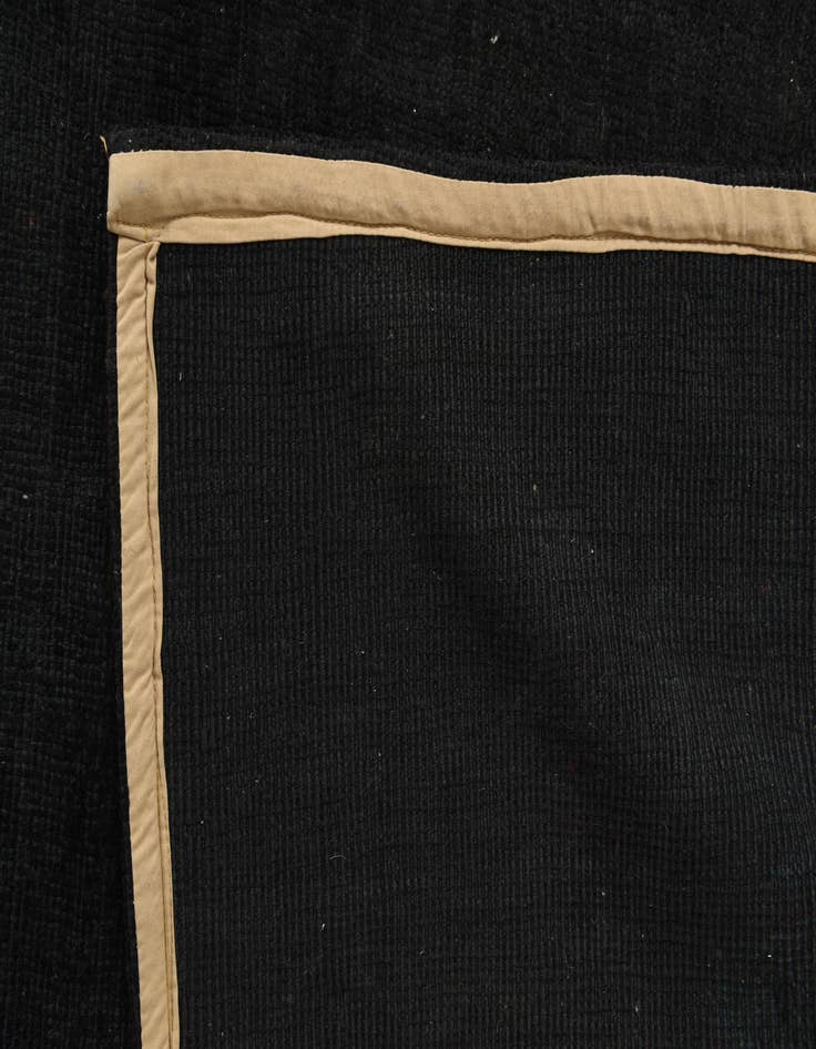 Detail image of  6' 9 x 10'  Hand Knotted Ultra Vintage Persian Wool Rug