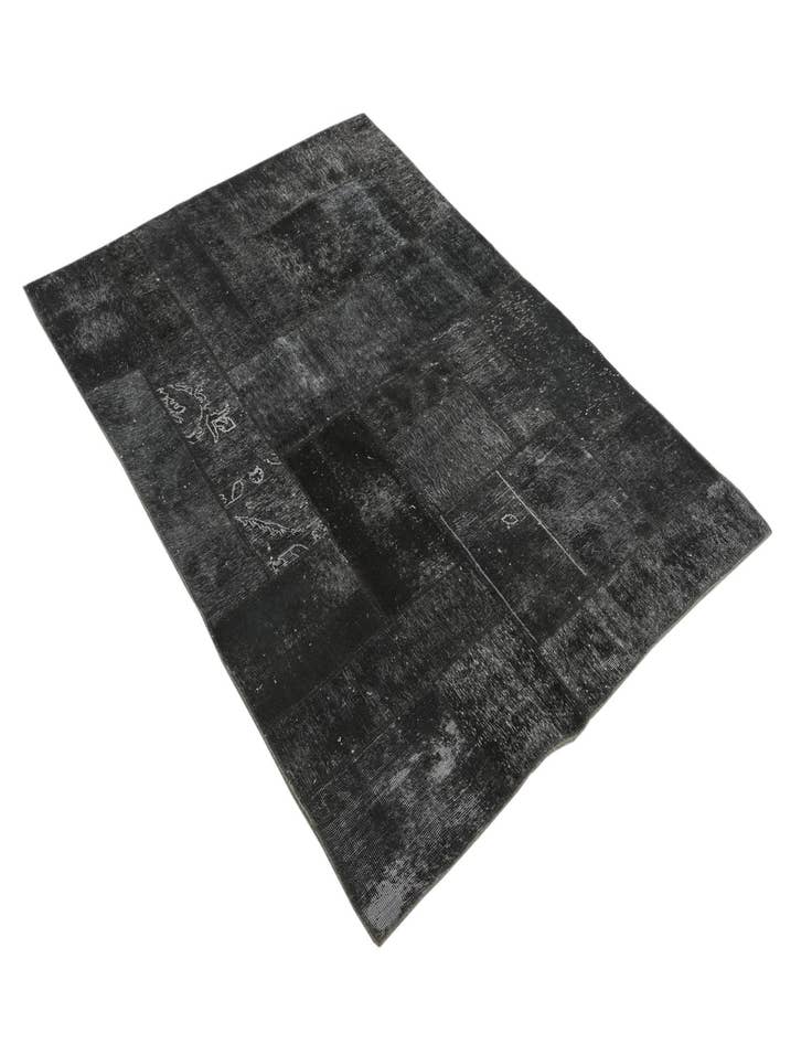 Detail image of  5' x 6' 8  Hand Knotted Ultra Vintage Persian Wool Rug