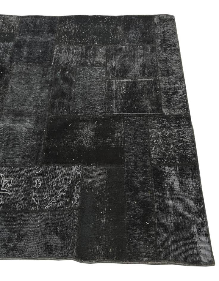 Detail image of  5' x 6' 8  Hand Knotted Ultra Vintage Persian Wool Rug