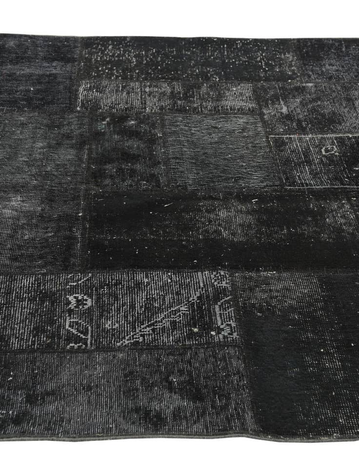 Detail image of  5' x 6' 8  Hand Knotted Ultra Vintage Persian Wool Rug