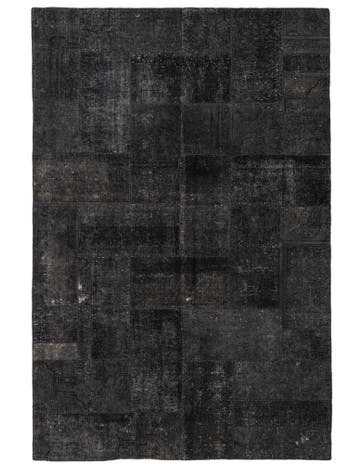 6' 9 x 10' 2 Hand Knotted Ultra Vintage Persian Wool Rug