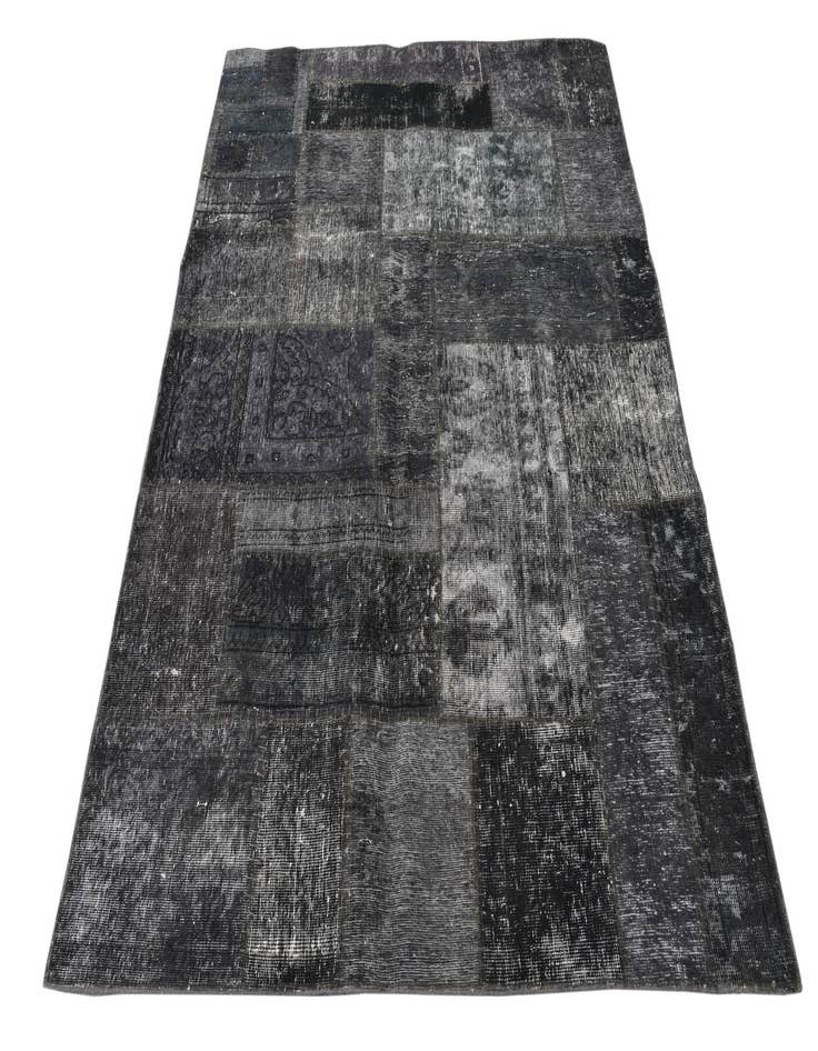 Detail image of  5' x 7'  Hand Knotted Ultra Vintage Persian Wool Rug