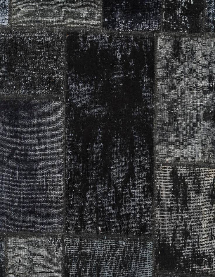 Detail image of  5' 7 x 7' 6  Hand Knotted Ultra Vintage Persian Wool Rug