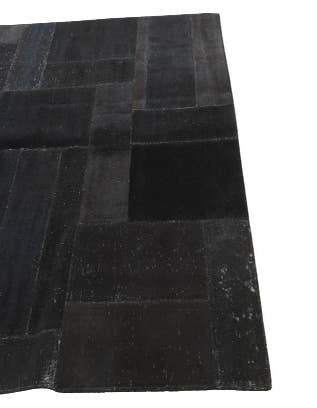 Detail image of  5' 8 x 7' 8  Hand Knotted Ultra Vintage Persian Wool Rug