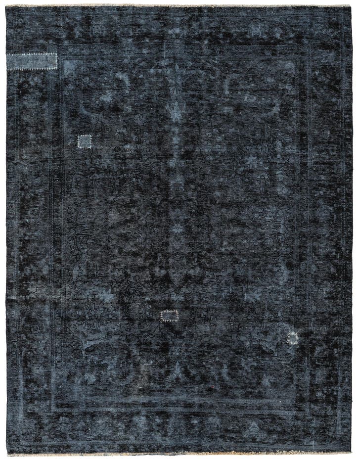  6' 7 x 9' 9  Hand Knotted Ultra Vintage Persian W...