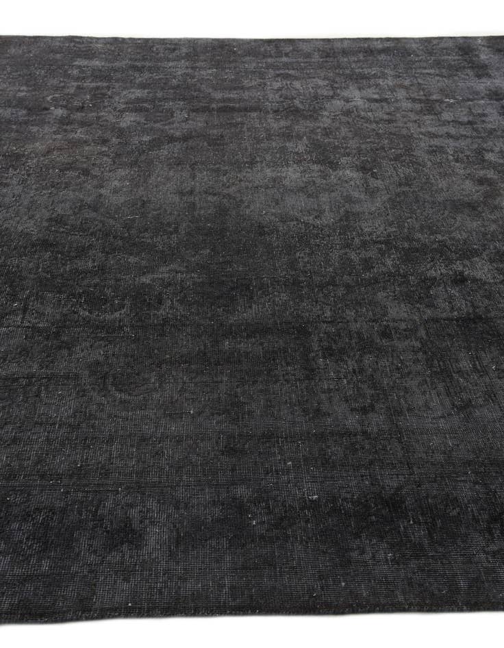 Detail image of  9' 6 x 13'  Hand Knotted Ultra Vintage Persian Wool Rug