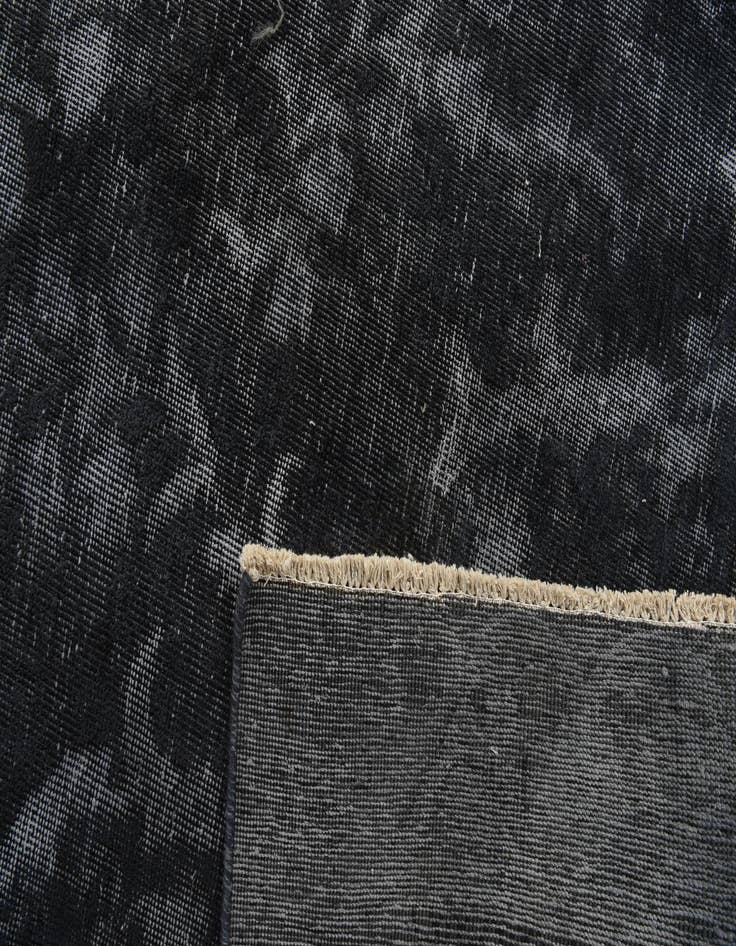 Detail image of  8' 2 x 11'  Hand Knotted Ultra Vintage Persian Wool Rug