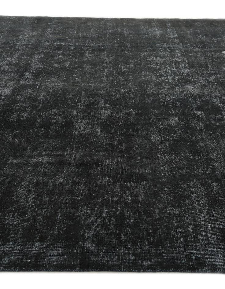 Detail image of  9' 8 x 13'  Hand Knotted Ultra Vintage Persian Wool Rug