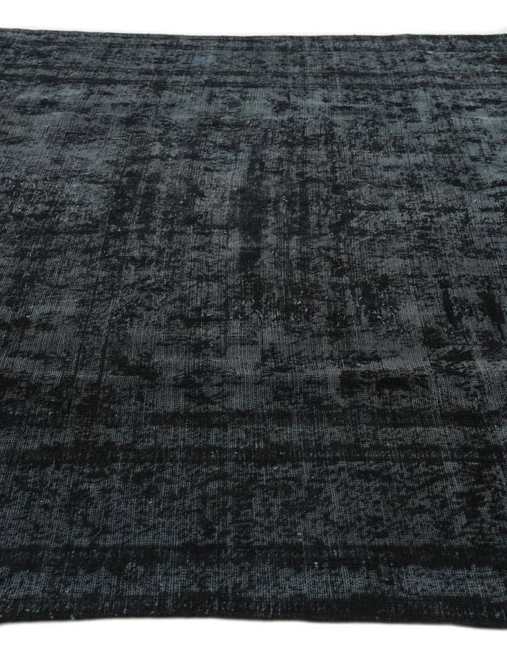 Detail image of  7' 10 x 11'  Hand Knotted Ultra Vintage Persian Wool Rug