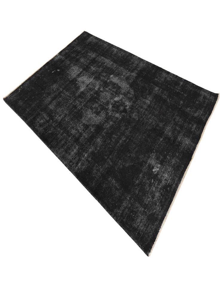 Detail image of  6' 2 x 9'  Hand Knotted Ultra Vintage Persian Wool Rug