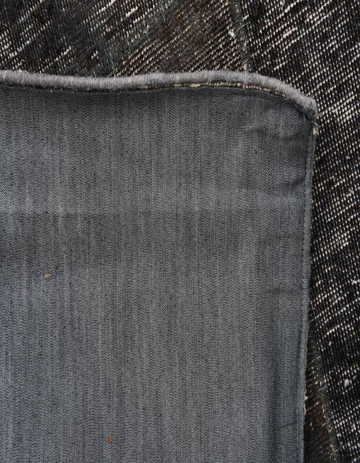 Detail image of  6' 9 x 8' 6  Hand Knotted Ultra Vintage Persian Wool Rug