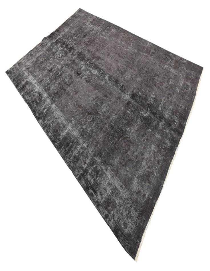 Detail image of  6' 3 x 9' 7  Hand Knotted Ultra Vintage Persian Wool Rug