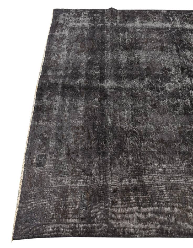 Detail image of  6' 3 x 9' 7  Hand Knotted Ultra Vintage Persian Wool Rug