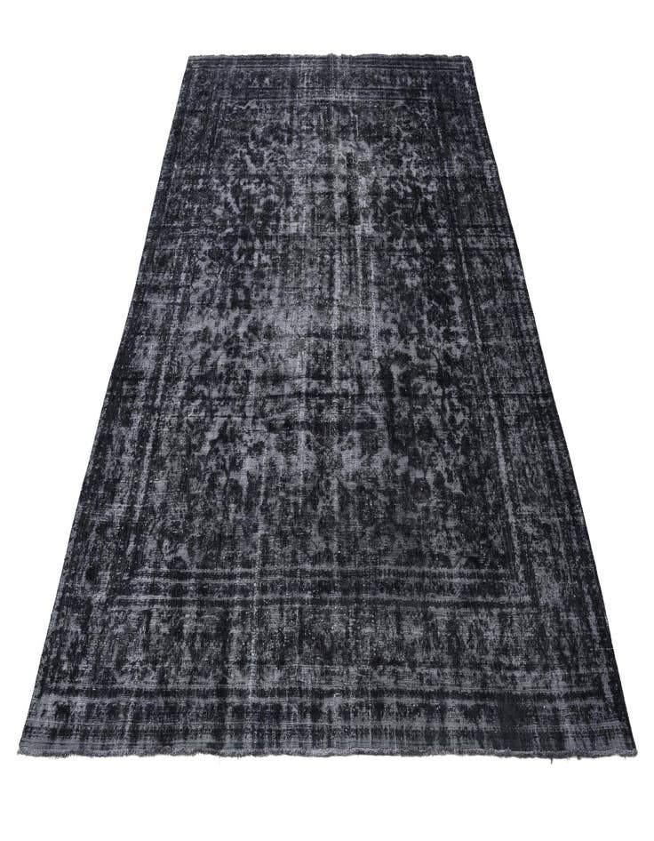 Detail image of  9' 3 x 12'  Hand Knotted Ultra Vintage Persian Wool Rug