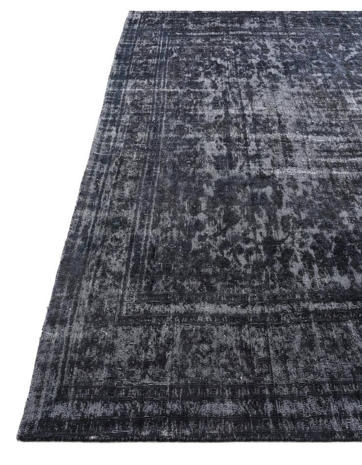 Detail image of  9' 3 x 12'  Hand Knotted Ultra Vintage Persian Wool Rug