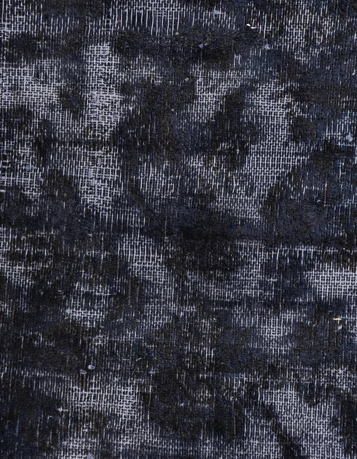 Detail image of  9' 3 x 12'  Hand Knotted Ultra Vintage Persian Wool Rug