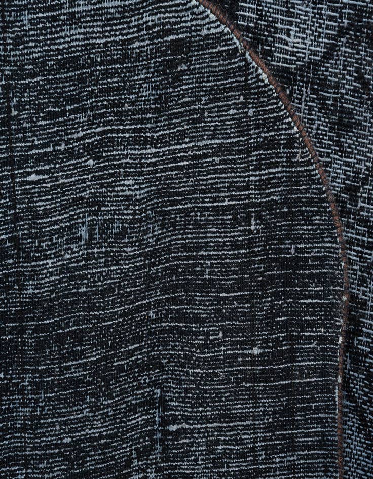 Detail image of  9' x 10' 7  Hand Knotted Ultra Vintage Persian Wool Rug