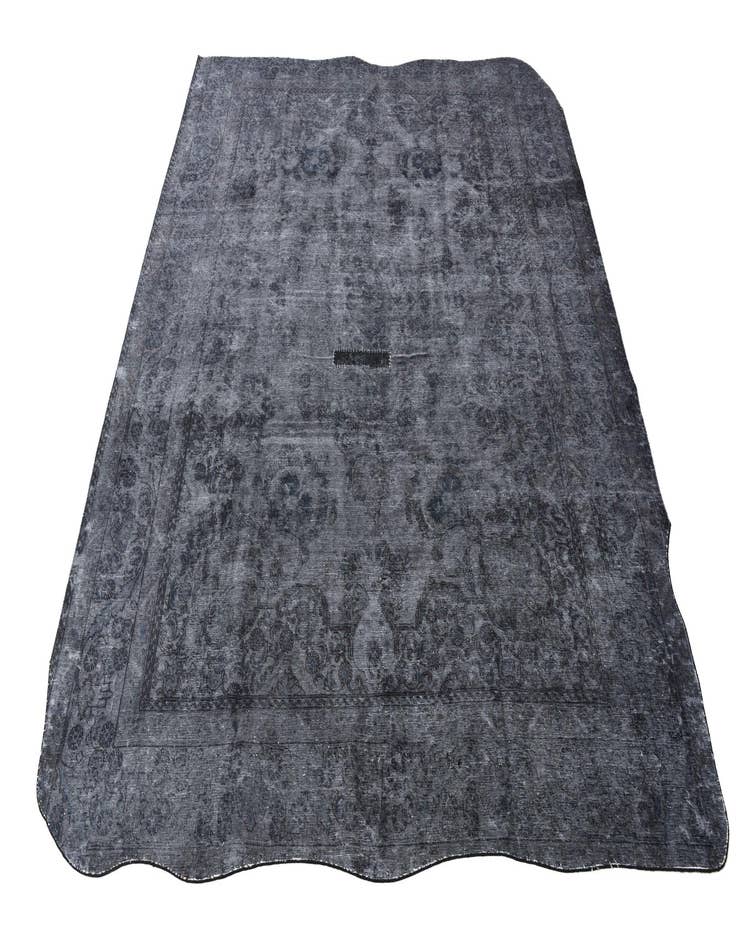 Detail image of  9' 10 x 11' 10  Hand Knotted Ultra Vintage Persian Wool Rug