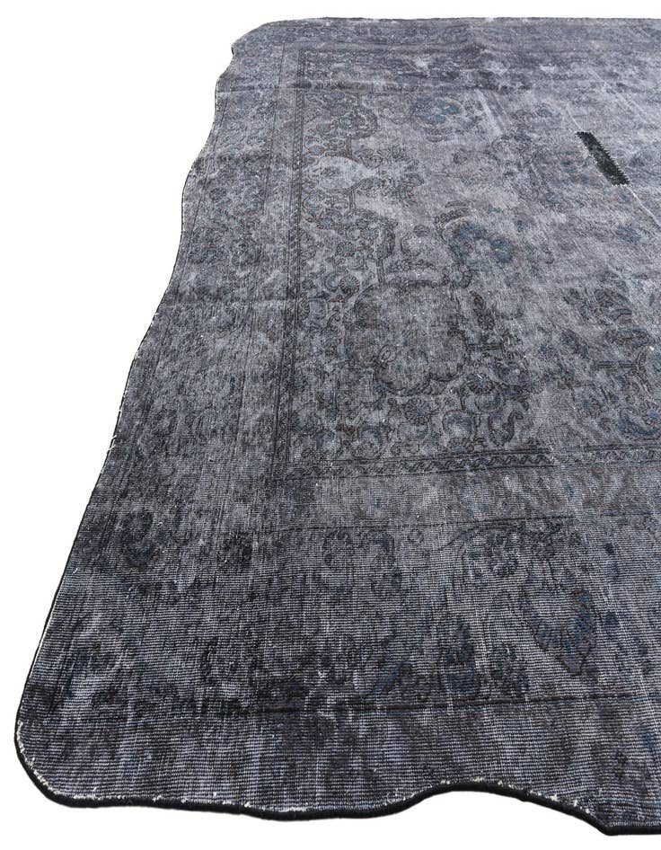 Detail image of  9' 10 x 11' 10  Hand Knotted Ultra Vintage Persian Wool Rug