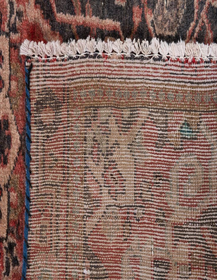 Detail image of  3' 7 x 5'  Hand Knotted Ultra Vintage Persian Wool Rug