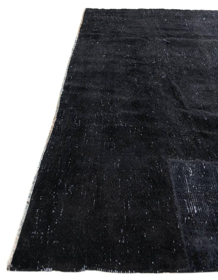 Detail image of  7' 2 x 9'  Hand Knotted Ultra Vintage Persian Wool Rug