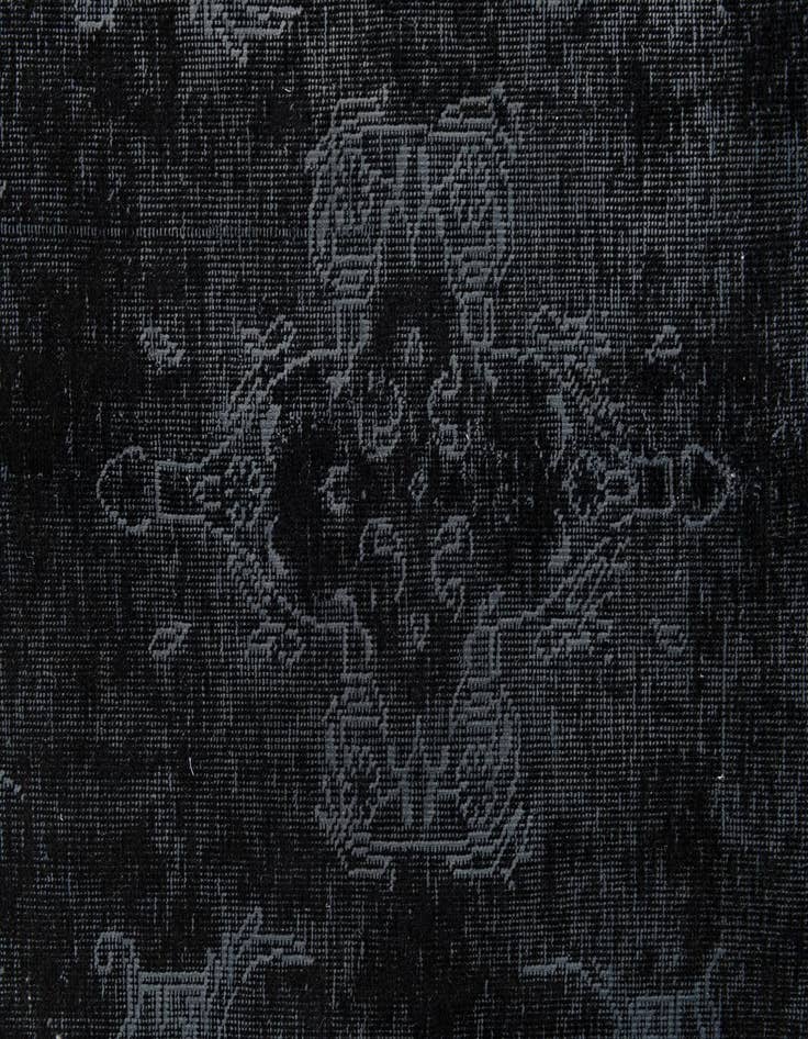 Detail image of  7' 10 x 10' 10  Hand Knotted Ultra Vintage Persian Wool Rug