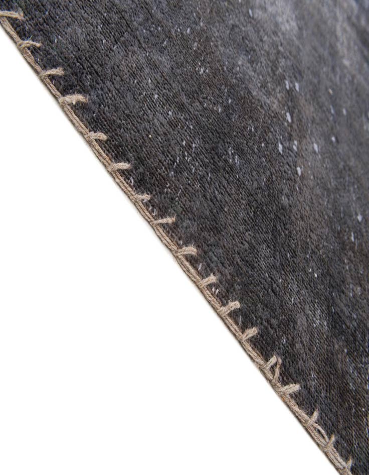 Detail image of  9' 9 x 13'  Hand Knotted Ultra Vintage Persian Wool Rug