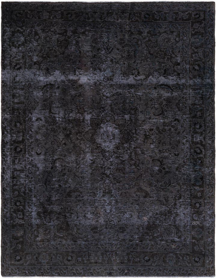  6' 5 x 9' 3  Hand Knotted Ultra Vintage Persian W...