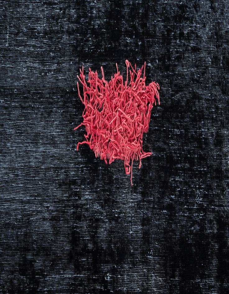 Detail image of  9' 5 x 12' 8  Hand Knotted Ultra Vintage Persian Wool Rug